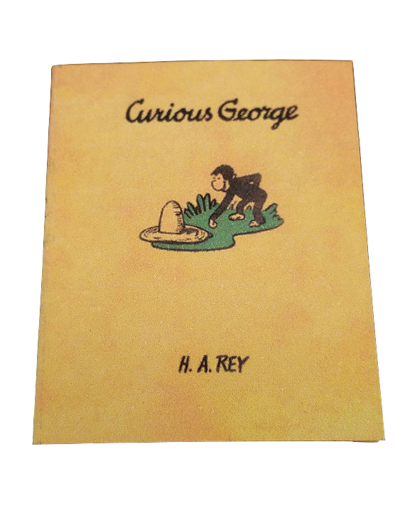 The cover of Curious George by H. A. Rey, the book Forrest's mama read to him