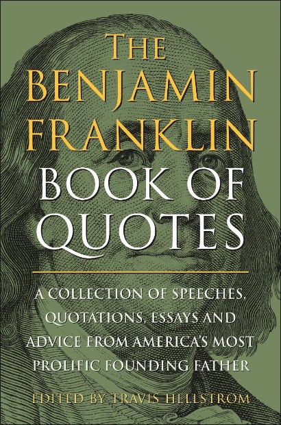 Benjamin Franklin Book of Quotes cover