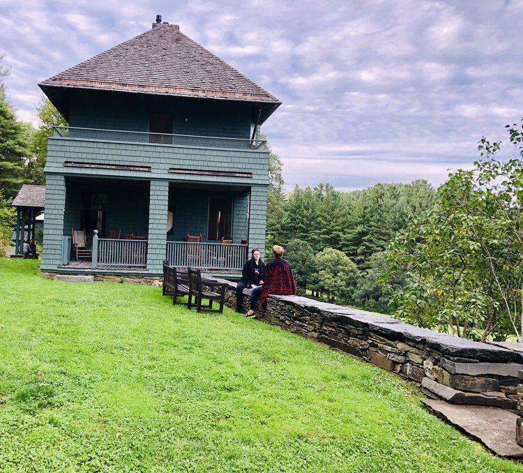 The porch at Naulakha