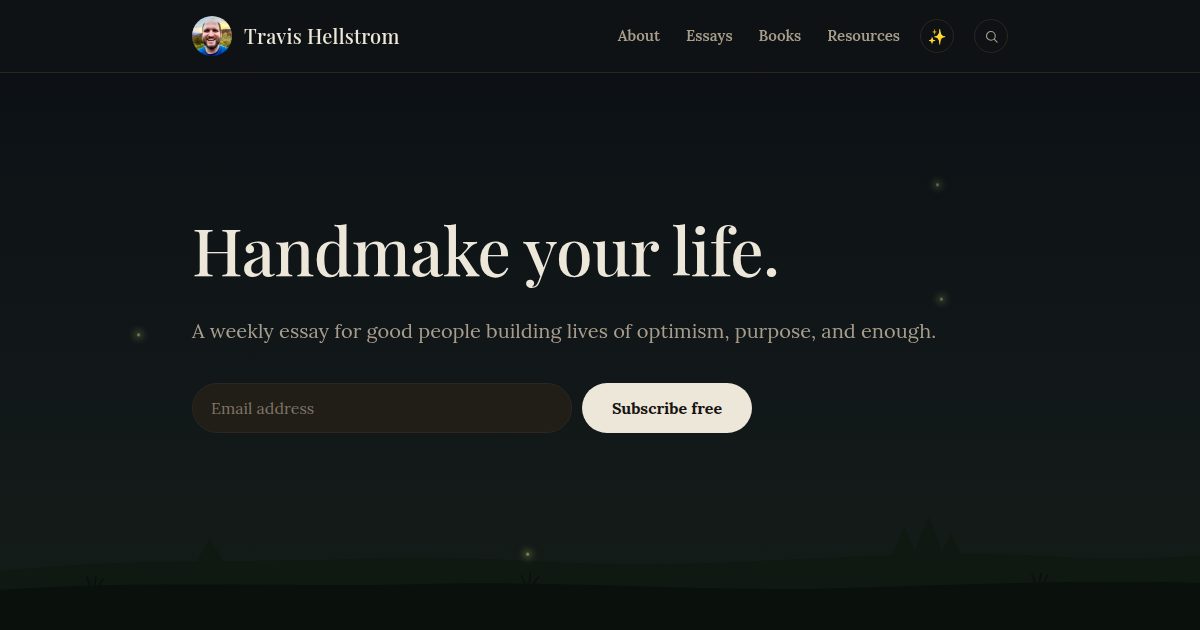 This site in Fireflies mode