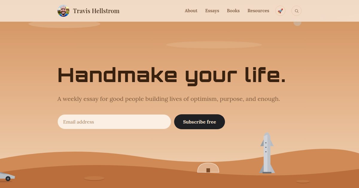 This site in Mars mode